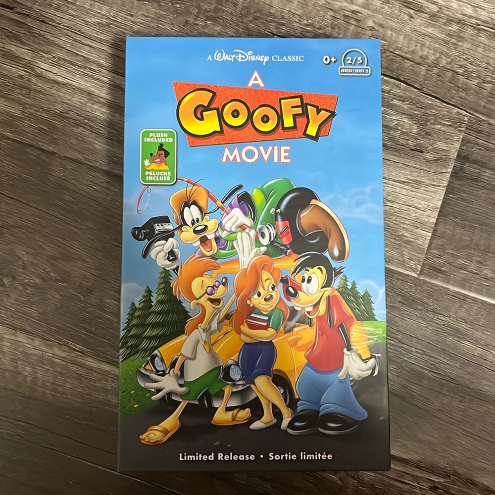 Disney Parks VHS Series - A Goofy Movie - Powerline plush collectible
